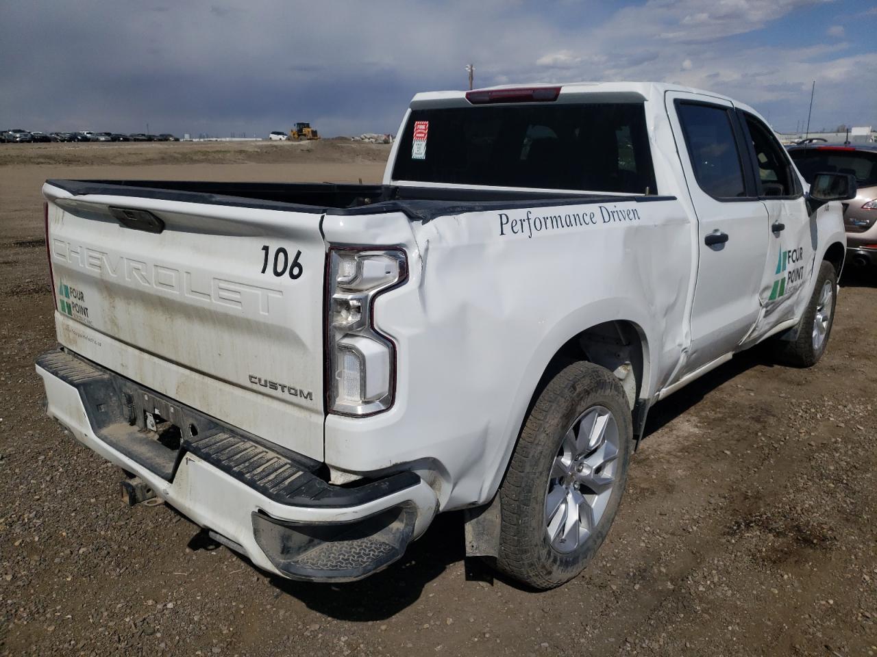 Photo 4 from auction – 2021 CHEVROLET SILVERADO with VIN 1GCUYBEF7MZ107387