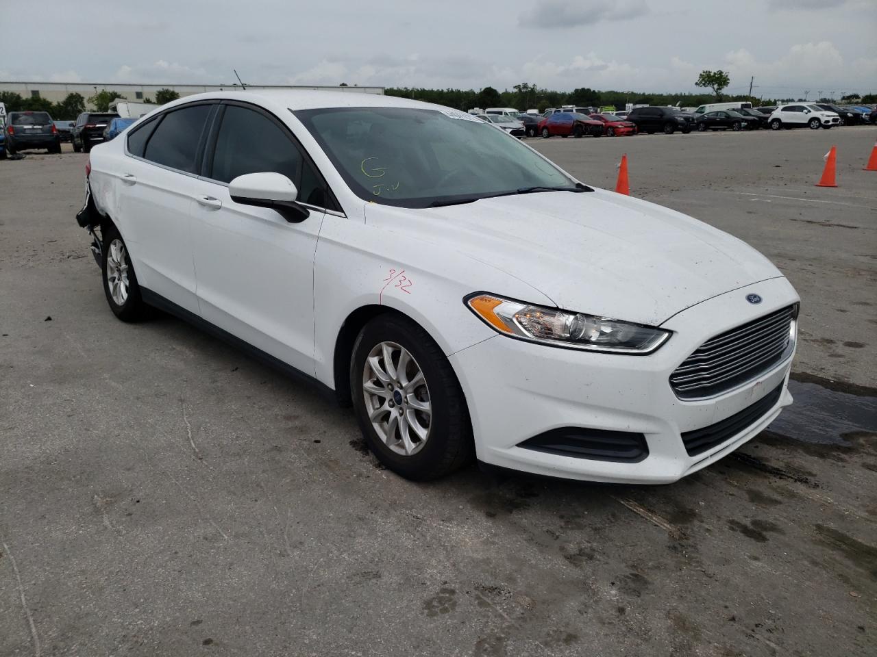 Photo 1 from auction – 2016 FORD FUSION S with VIN 3FA6P0G70GR398447