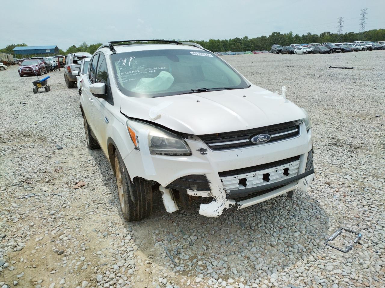Photo 9 from auction – 2013 FORD ESCAPE TIT with VIN 1FMCU0J96DUB28610