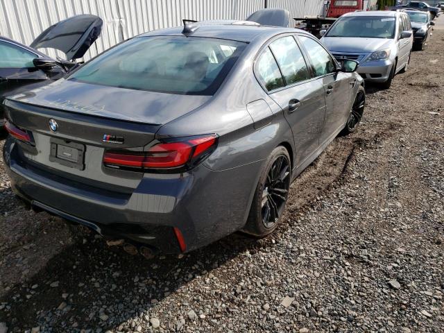 Photo 4 from auction – 2021 BMW M5 with VIN WBS83CH00MCF64750