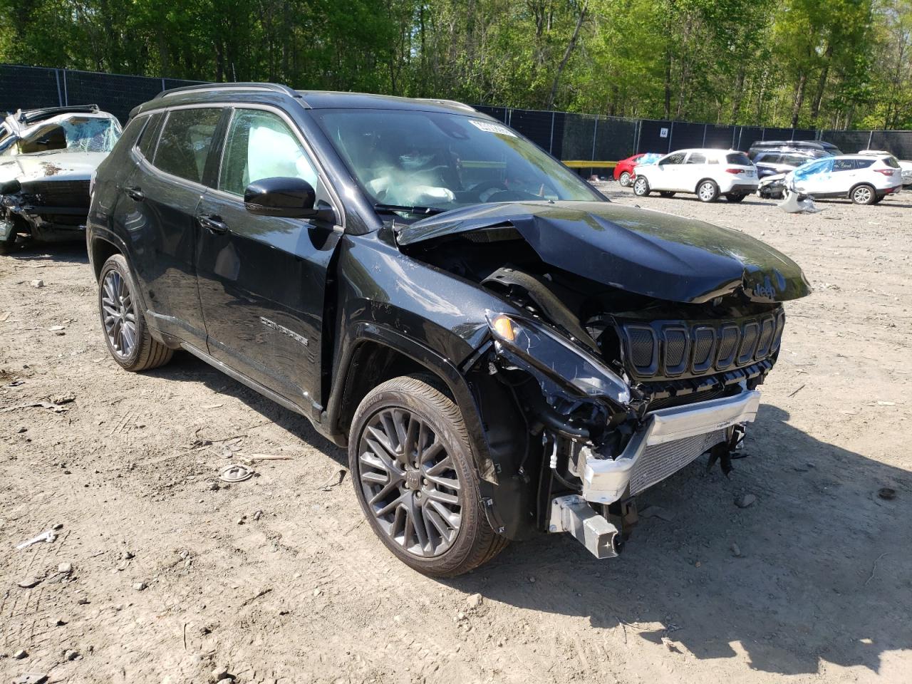 JEEP COMPASS LI 2022 with VIN 3C4NJDCB7NT140807 - Photo from auction