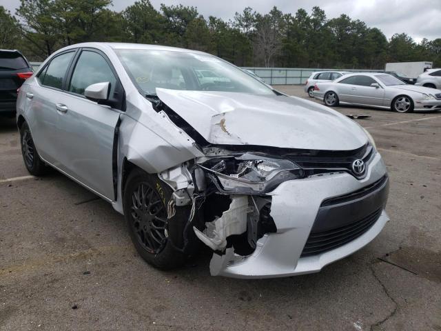 TOYOTA COROLLA L 2015 with VIN 2T1BURHE7FC464628 - Photo from auction