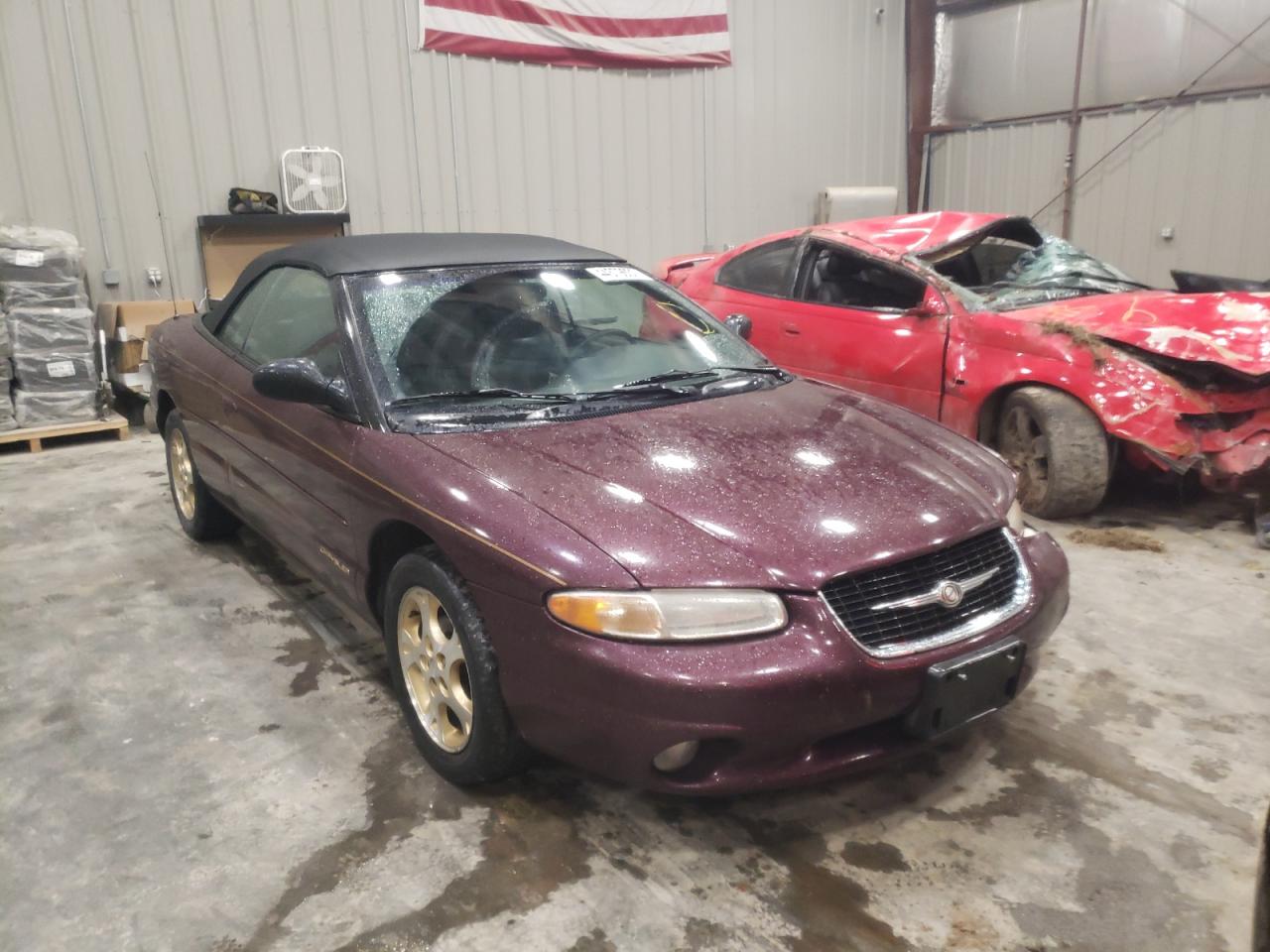 CHRYSLER SEBRING JX 1999 with VIN 3C3EL55HXXT548369 - Photo from auction