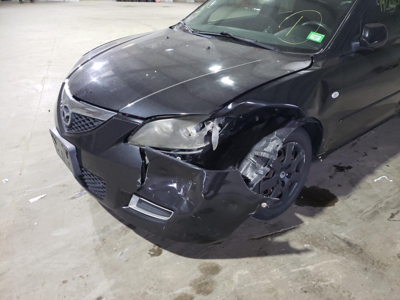 Photo 9 from auction – 2009 MAZDA 3 I with VIN JM1BK32F691248718