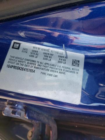 Photo 10 from auction – 2014 BUICK VERANO CON with VIN 1G4PR5SK2E4157654