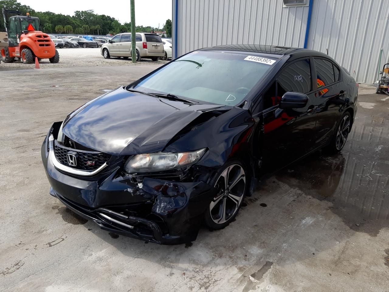 Photo 2 from auction – 2015 HONDA CIVIC SI with VIN 2HGFB6E55FH700968