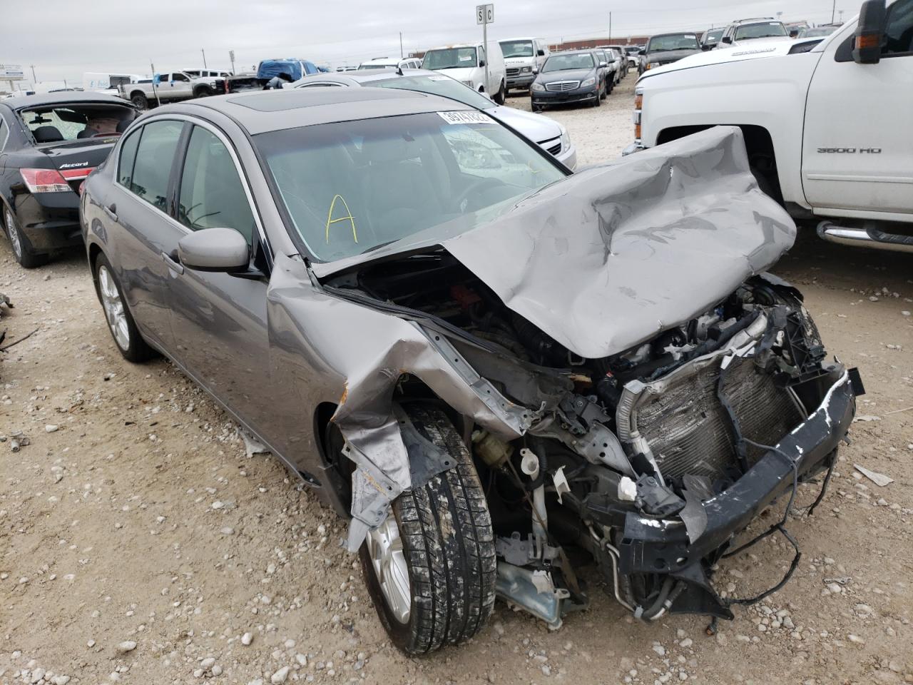 INFINITI G35 2007 with VIN JNKBV61E27M714091 - Photo from auction