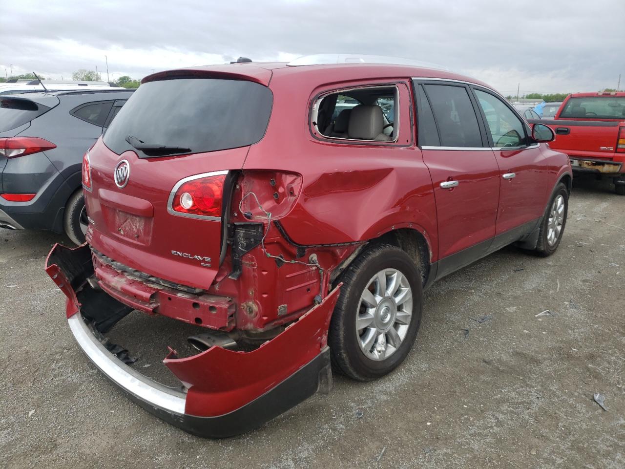Photo 4 from auction – 2012 BUICK ENCLAVE with VIN 5GAKVCED3CJ294050