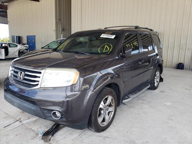 Photo 2 from auction – 2015 HONDA PILOT EXL with VIN 5FNYF3H57FB018430