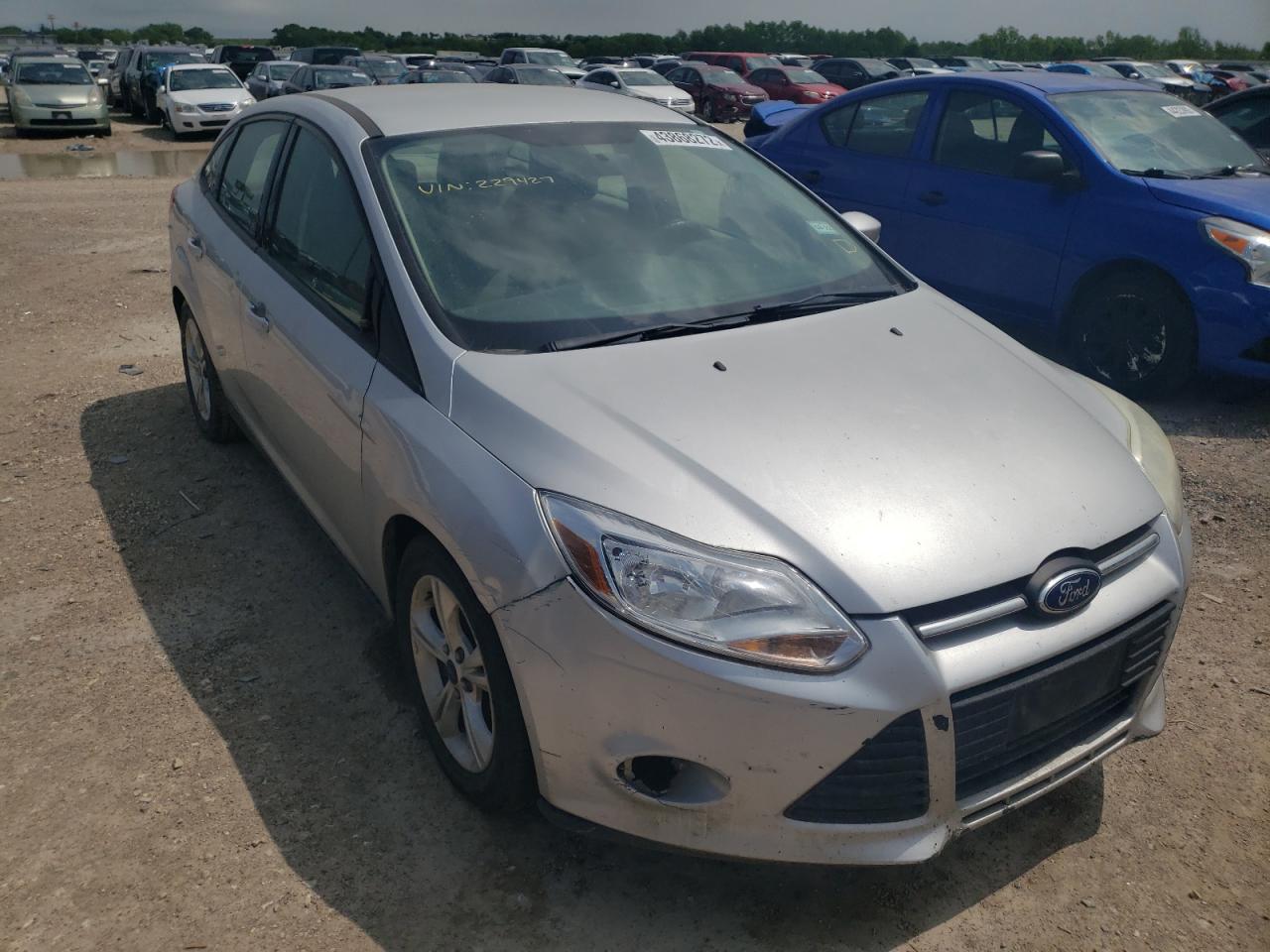 FORD FOCUS SE 2014 with VIN 1FADP3F22EL229427 - Photo from auction