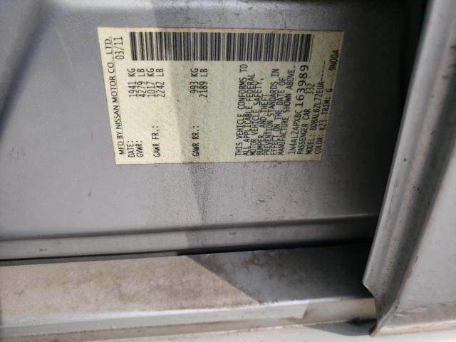 صورة رقم 10 من المزاد - 2011 NISSAN ALTIMA BAS مع VIN 1N4AL2APXBC163989