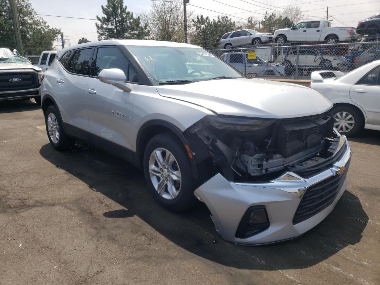 CHEVROLET BLAZER 2LT 2020 with VIN 3GNKBHRS7LS585802 - Photo from auction