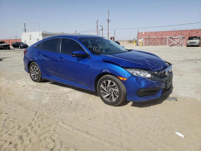 HONDA CIVIC EX 2018 with VIN 2HGFC2F72JH532785 - Photo from auction