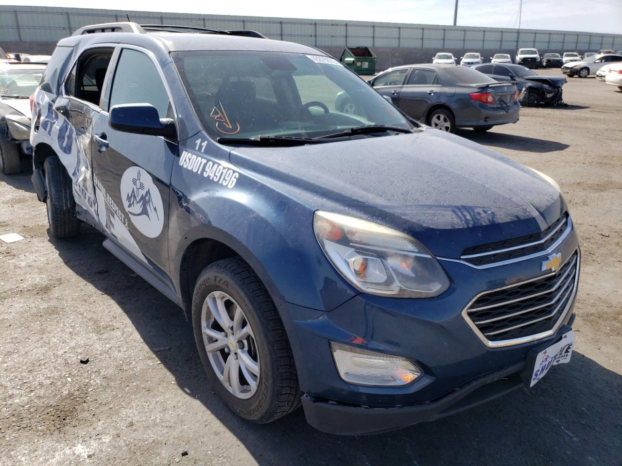 Photo 1 from auction – 2016 CHEVROLET EQUINOX LT with VIN 2GNFLFEK5G6360615
