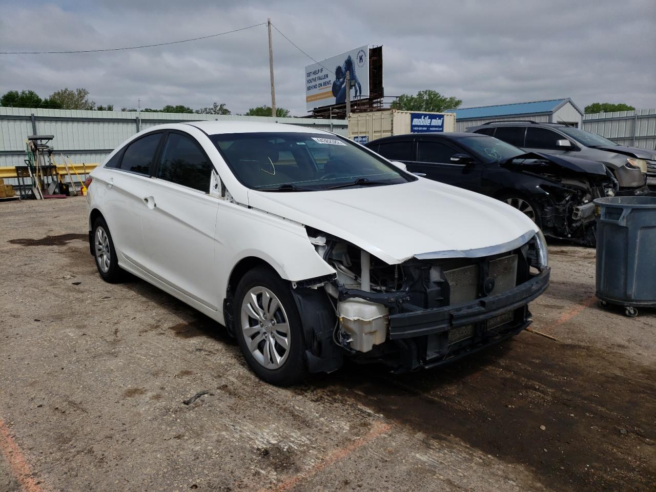 HYUNDAI SONATA GLS 2011 with VIN 5NPEB4AC9BH108512 - Photo from auction