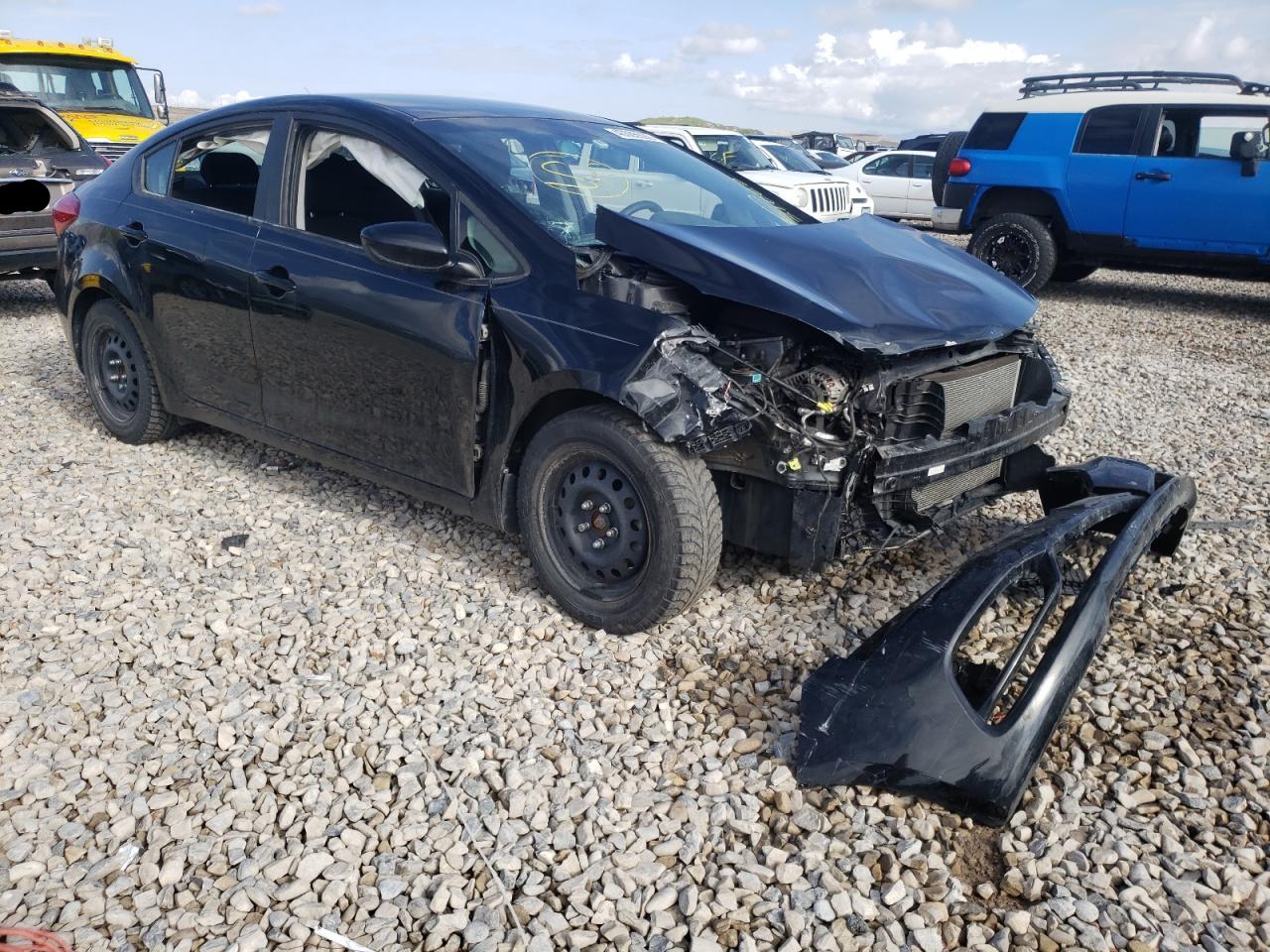 KIA FORTE LX 2016 with VIN KNAFK4A64G5617006 - Photo from auction