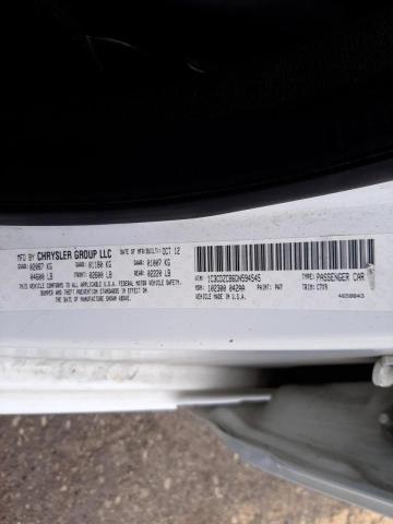 Photo 10 from auction – 2013 DODGE AVENGER SX with VIN 1C3CDZCB6DN594545