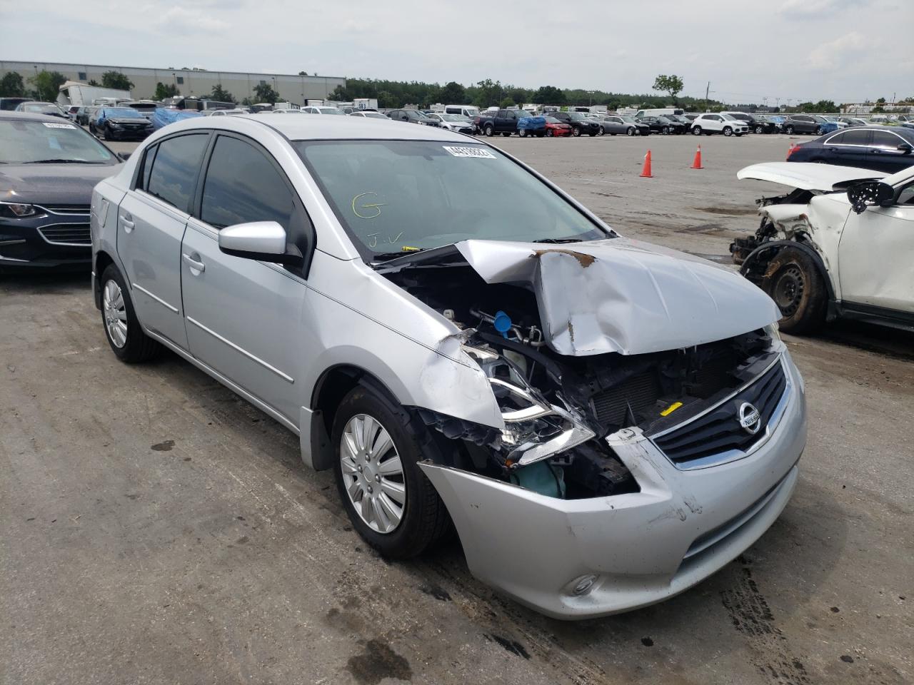 NISSAN SENTRA 2.0 2010 with VIN 3N1AB6AP2AL625875 - Photo from auction