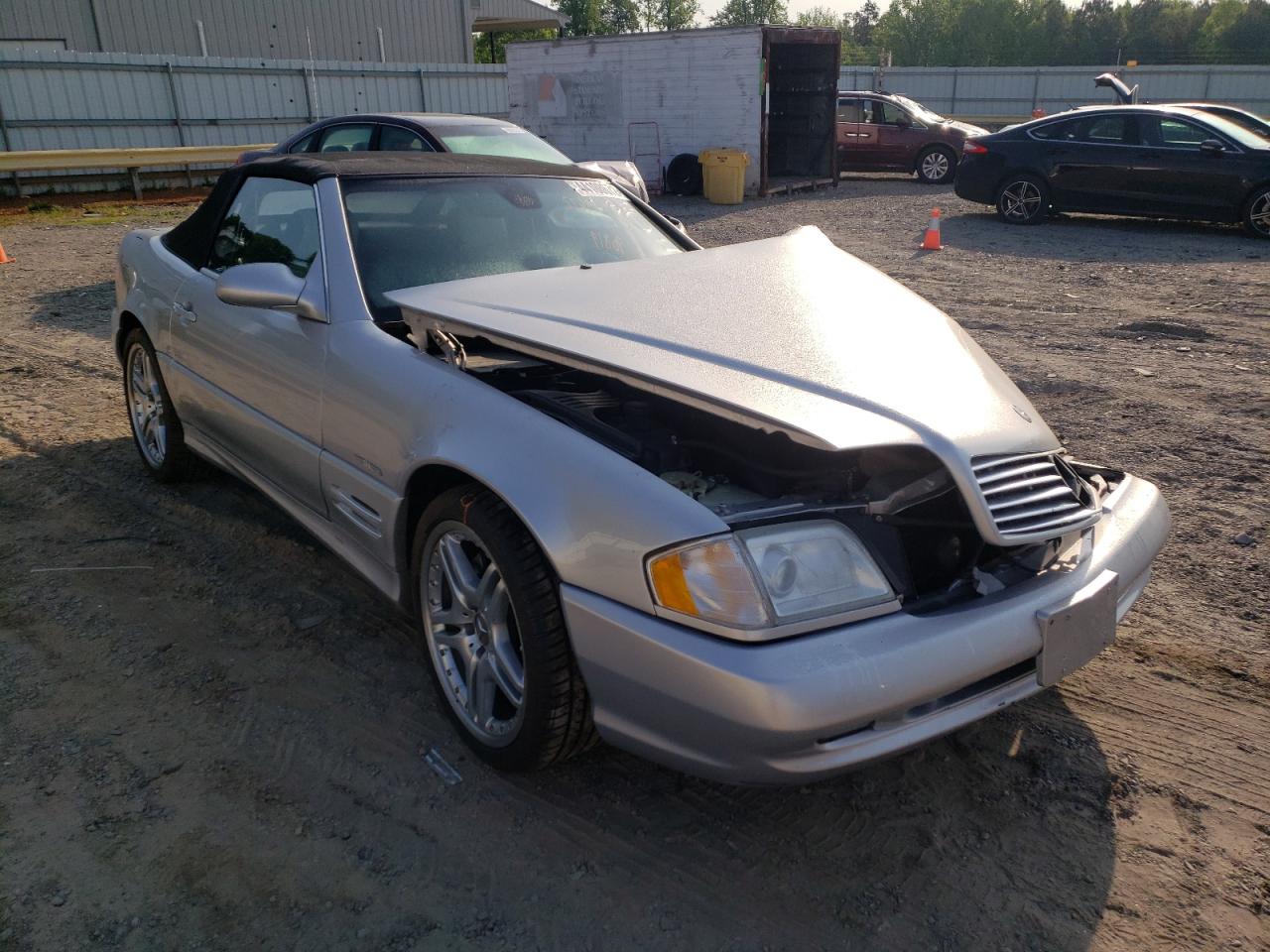 MERCEDES-BENZ SL500 2002 with VIN WDBFA68F42F203538 - Photo from auction