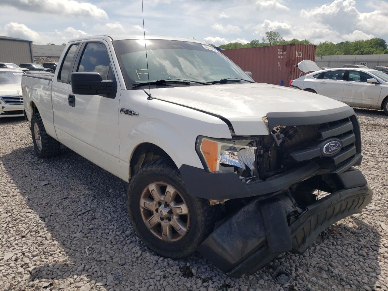 FORD F150 SUPER 2010 with VIN 1FTFX1CVXAKB68334 - Photo from auction