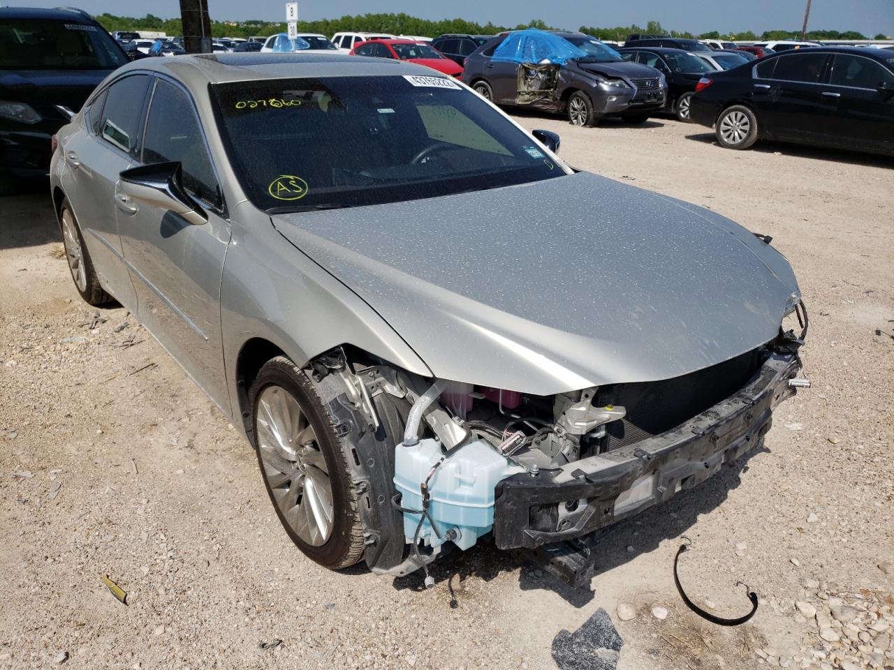 LEXUS ES 300H 2019 with VIN JTHB21B12K2027060 - Photo from auction