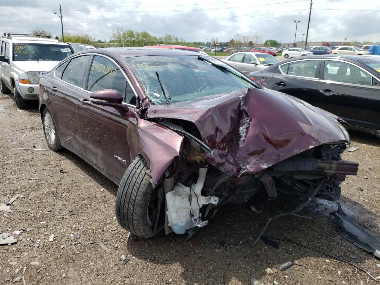 Photo 1 from auction – 2013 FORD FUSION SE with VIN 3FA6P0LU7DR204536