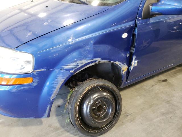 Zdjęcie 9 z aukcji – 2008 CHEVROLET AVEO BASE z VIN KL1TD666X8B084285