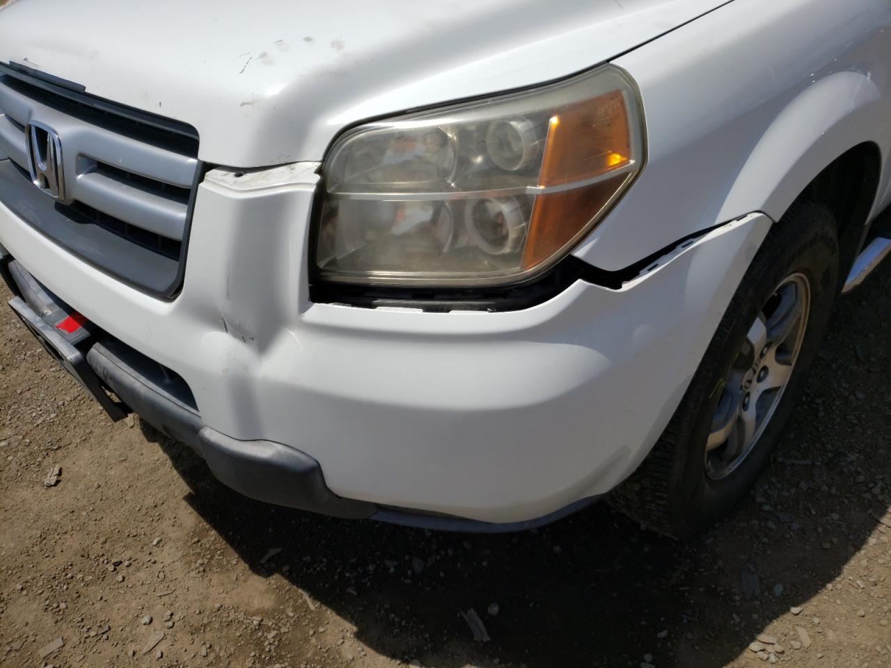 Photo 9 from auction – 2007 HONDA PILOT EXL with VIN 5FNYF286X7B021455