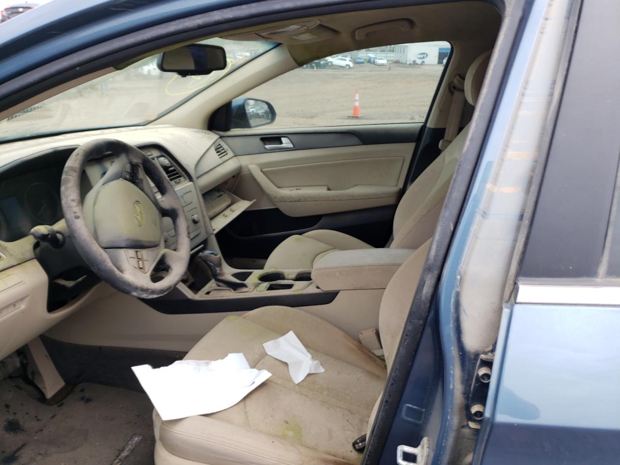 Photo 9 from auction – 2015 HYUNDAI SONATA SPO with VIN 5NPE34AF0FH100716