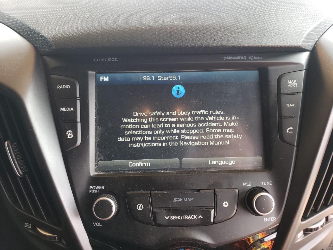 Photo 9 from auction – 2016 HYUNDAI VELOSTER T with VIN KMHTC6AE7GU299647