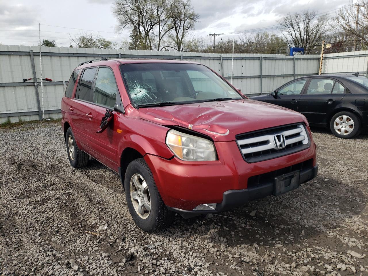 Photo 1 from auction – 2006 HONDA PILOT EX with VIN 2HKYF18546H536226