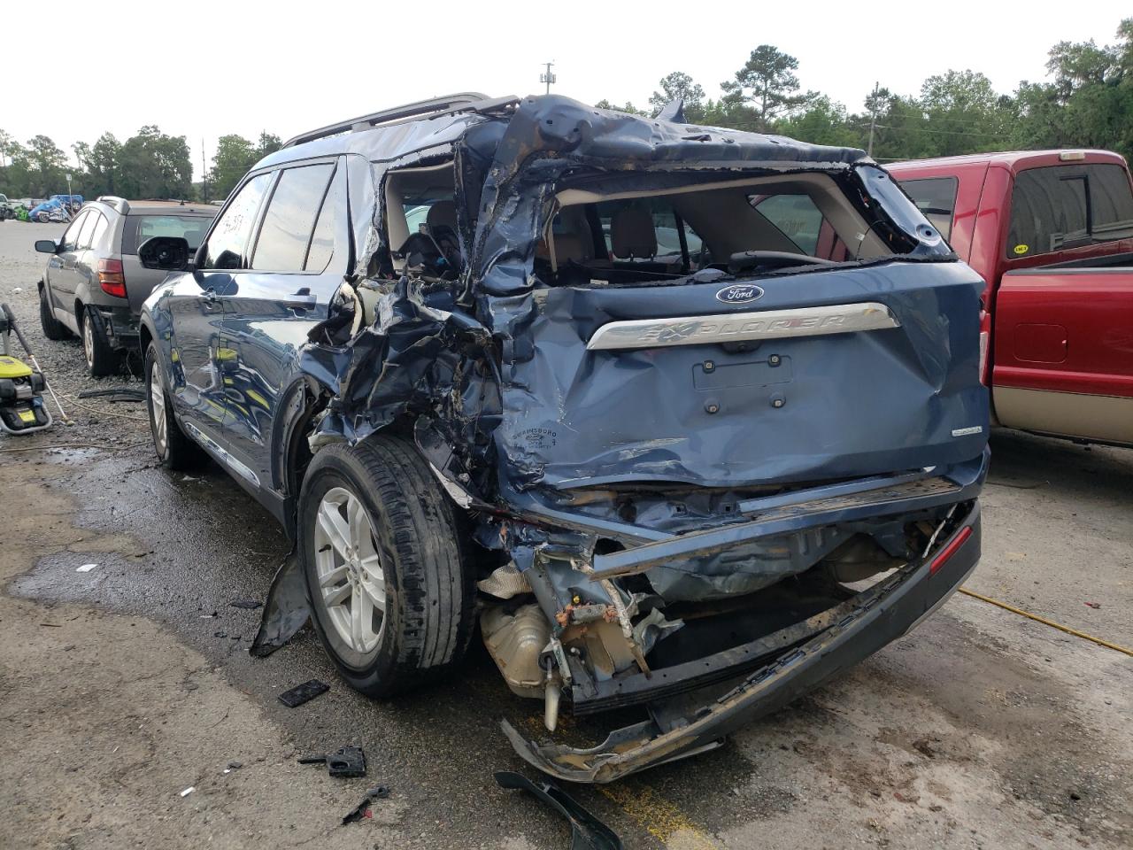 Photo 3 from auction – 2020 FORD EXPLORER X with VIN 1FMSK7DH1LGB38584