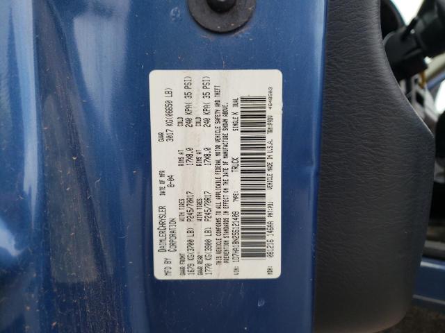 Photo 10 from auction – 2005 DODGE RAM 1500 S with VIN 1D7HA18N25S121409