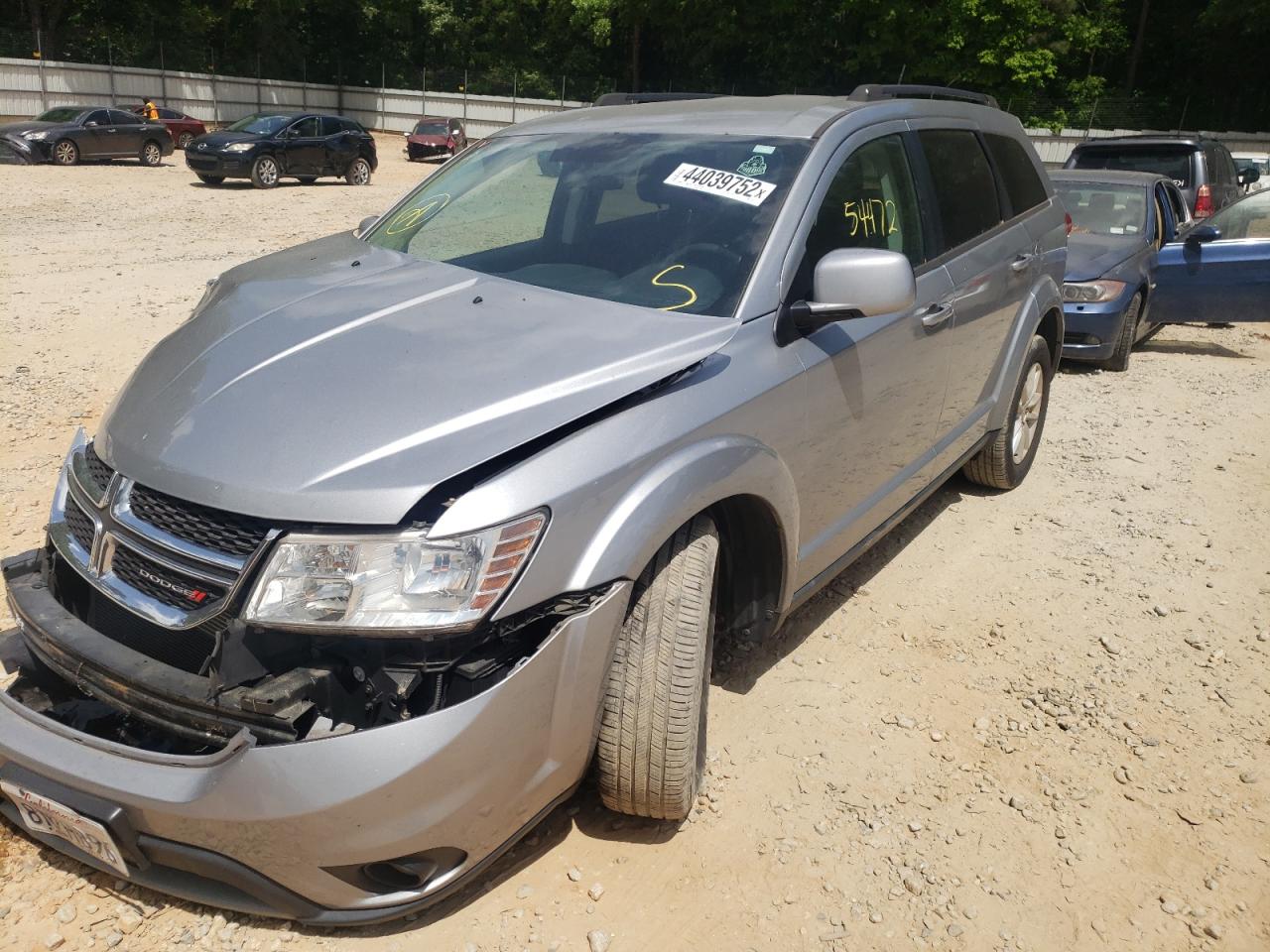 Photo 2 from auction – 2015 DODGE JOURNEY SX with VIN 3C4PDCBGXFT754632