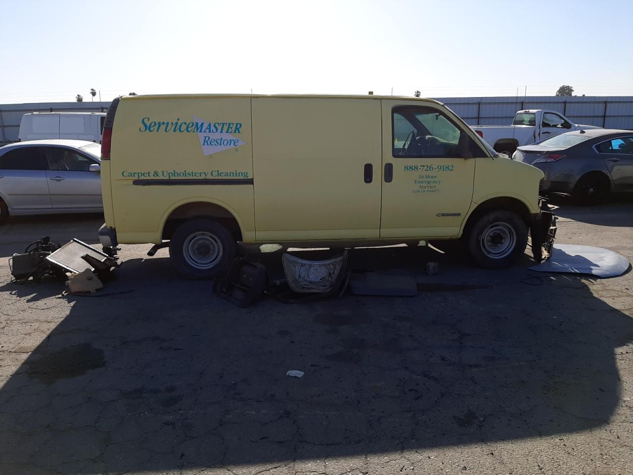 Photo 9 from auction – 2002 CHEVROLET EXPRESS G3 with VIN 1GCHG35R921225022