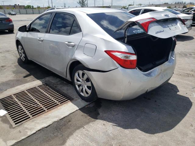 Photo 3 from auction – 2016 TOYOTA COROLLA L with VIN 2T1BURHE3GC590440