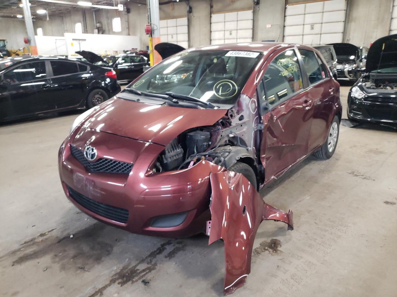 Photo 2 from auction – 2010 TOYOTA YARIS with VIN JTDKT4K32A5281768
