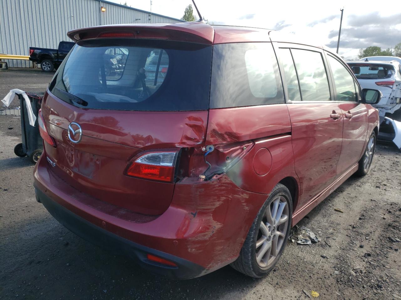Photo 4 from auction – 2013 MAZDA 5 with VIN JM1CW2CL9D0150448