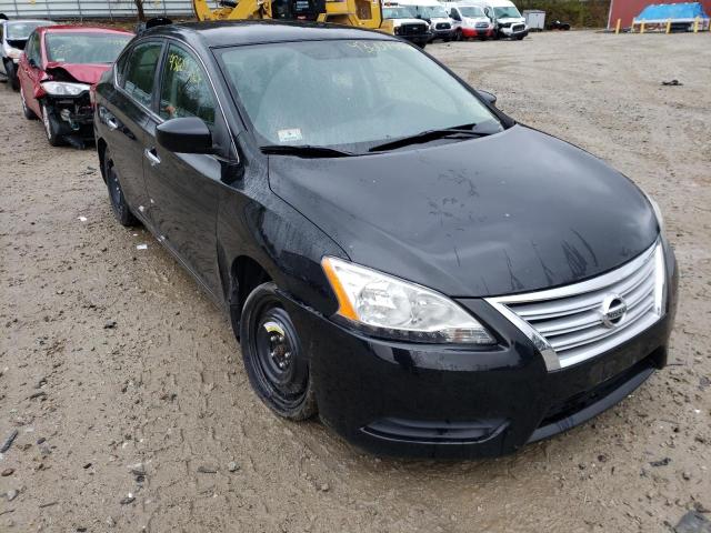 NISSAN SENTRA S 2013 with VIN 1N4AB7AP2DN905308 - Photo from auction