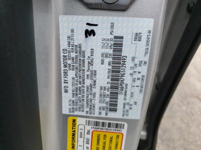 Photo 10 from auction – 2016 FORD FUSION SE with VIN 1FA6P0H79G5129493
