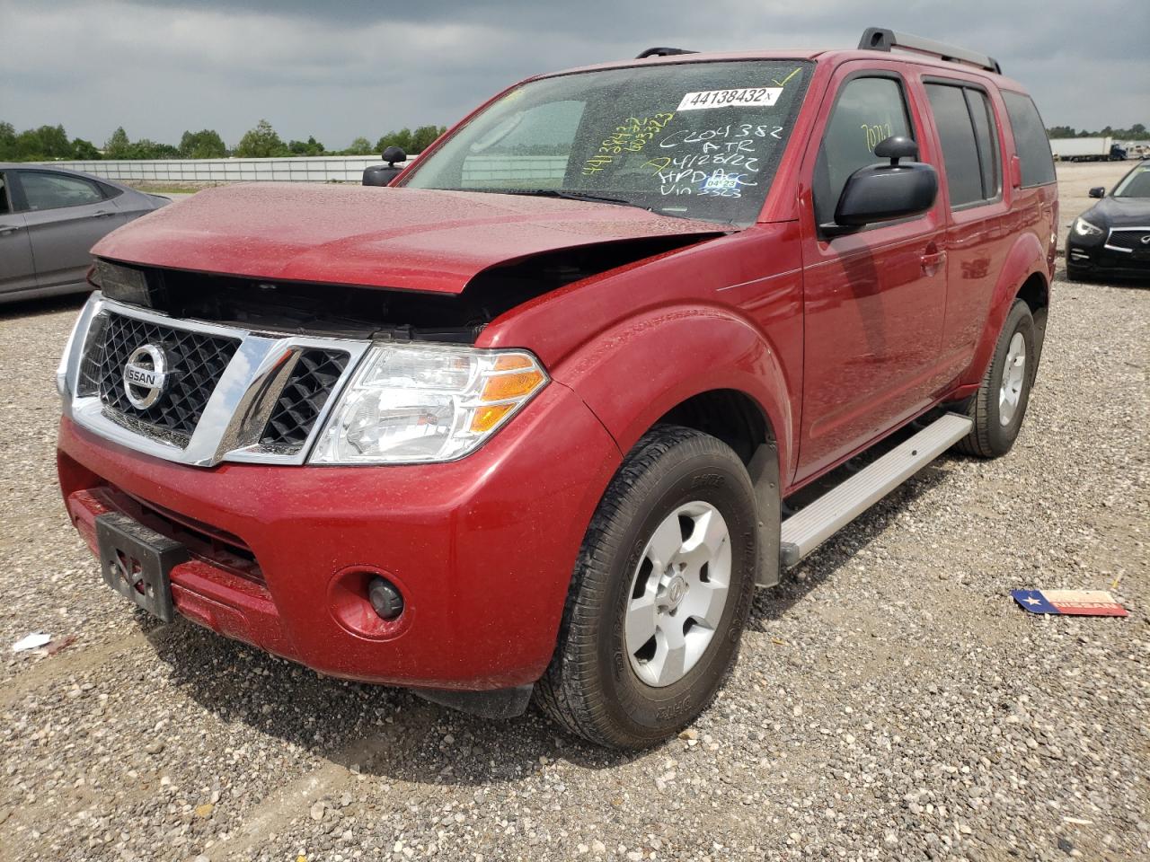 Photo 2 from auction – 2012 NISSAN PATHFINDER with VIN 5N1AR1NN9CC603323