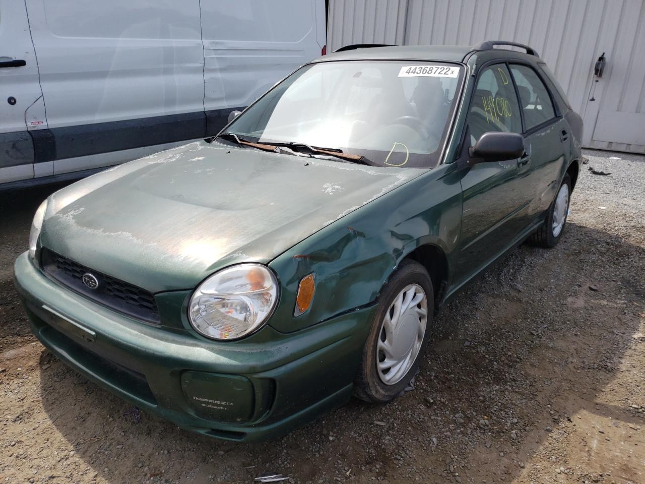 Photo 2 from auction – 2002 SUBARU IMPREZA TS with VIN JF1GG65512H806389