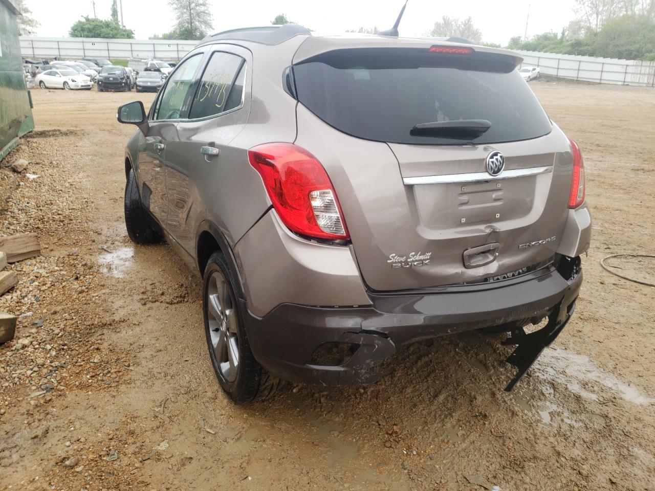 Photo 3 from auction – 2014 BUICK ENCORE with VIN KL4CJASB4EB733916