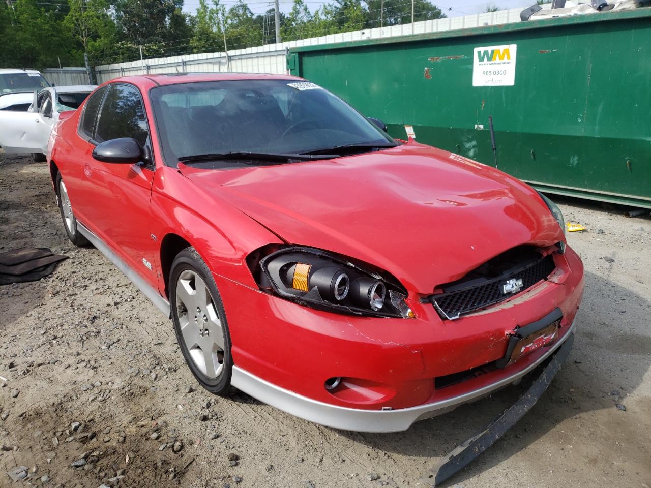 Photo 1 from auction – 2006 CHEVROLET MONTE CARL with VIN 2G1WL15C869267775
