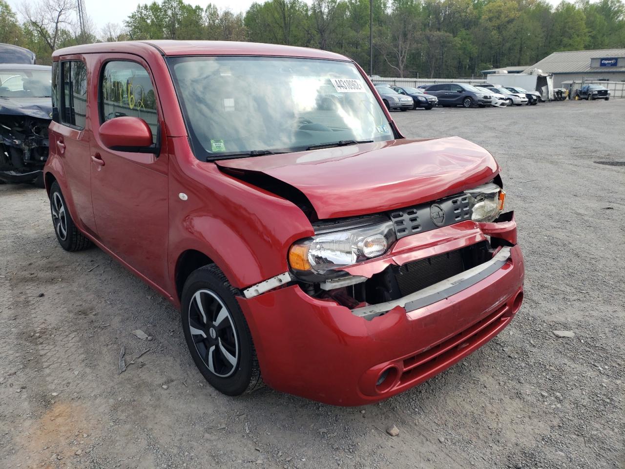 NISSAN CUBE BASE 2011 with VIN JN8AZ2KR9BT201998 - Photo from auction