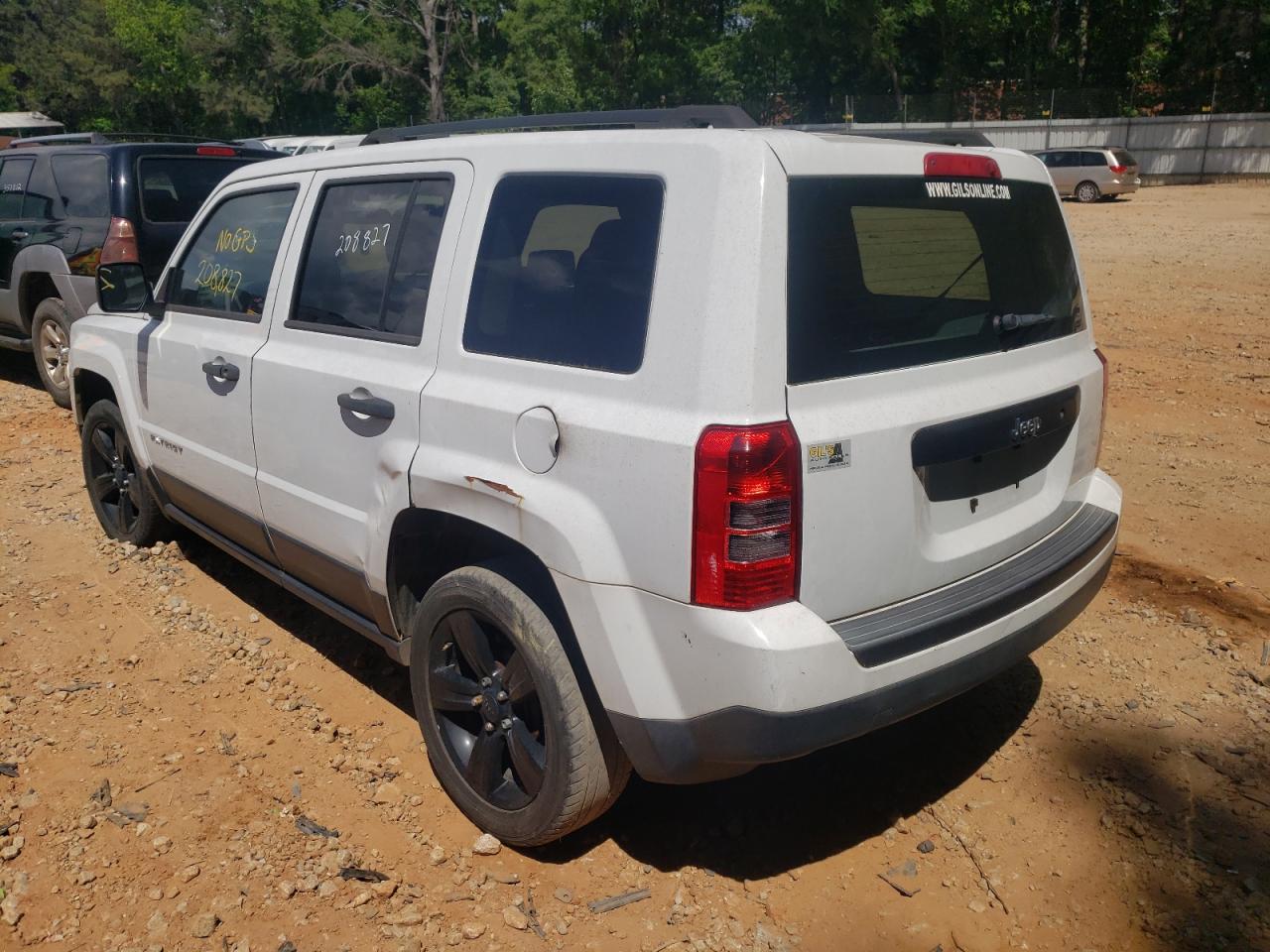 Photo 3 from auction – 2014 JEEP PATRIOT SP with VIN 1C4NJPBB5ED726589