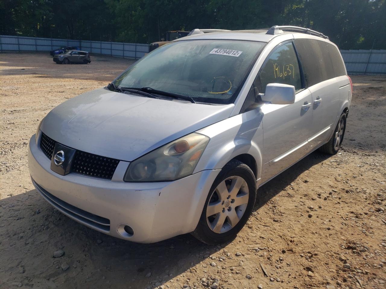 Photo 2 from auction – 2004 NISSAN QUEST S with VIN 5N1BV28U24N314993