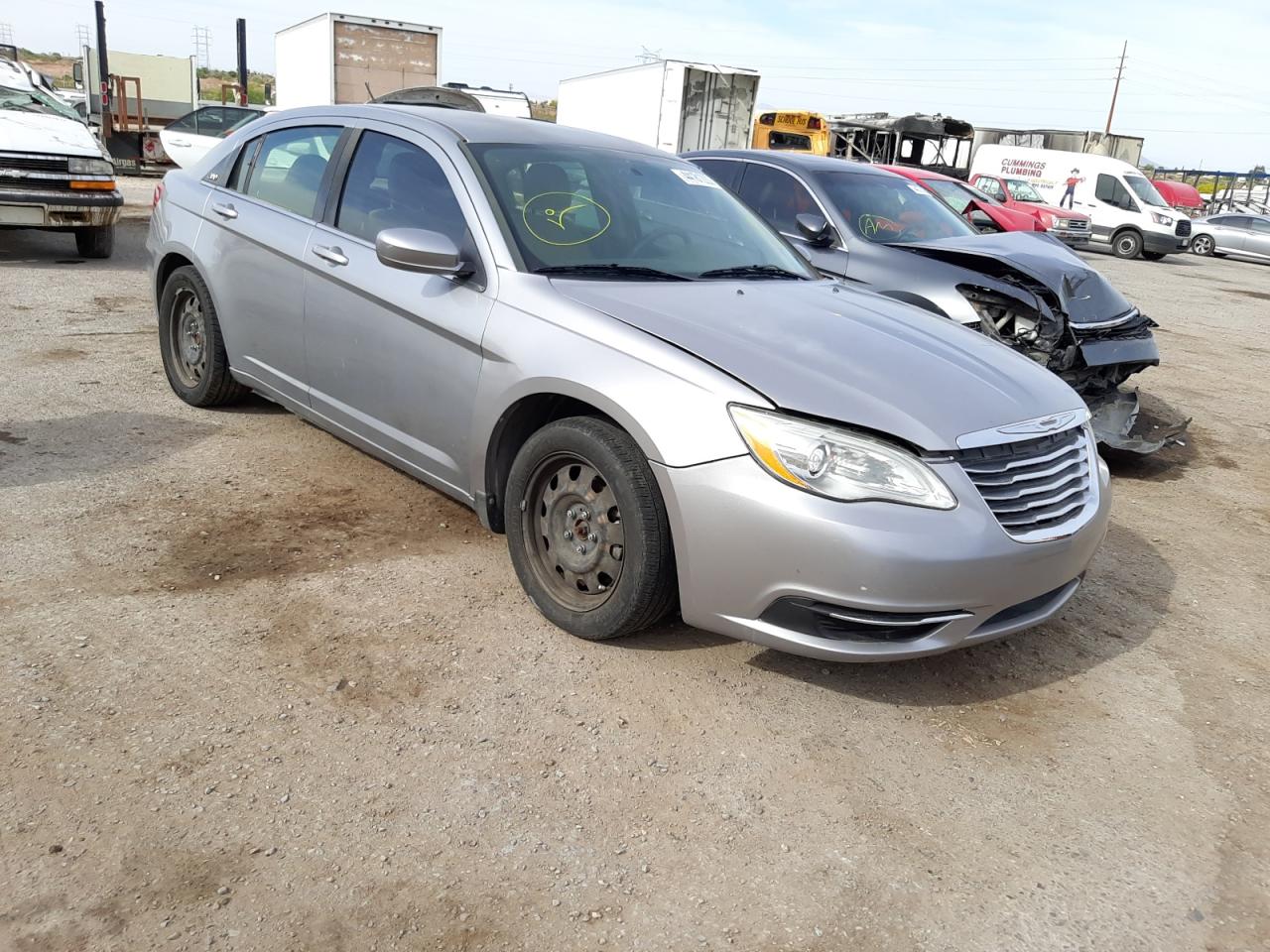 CHRYSLER 200 LX 2013 with VIN 1C3CCBAB4DN733567 - Photo from auction