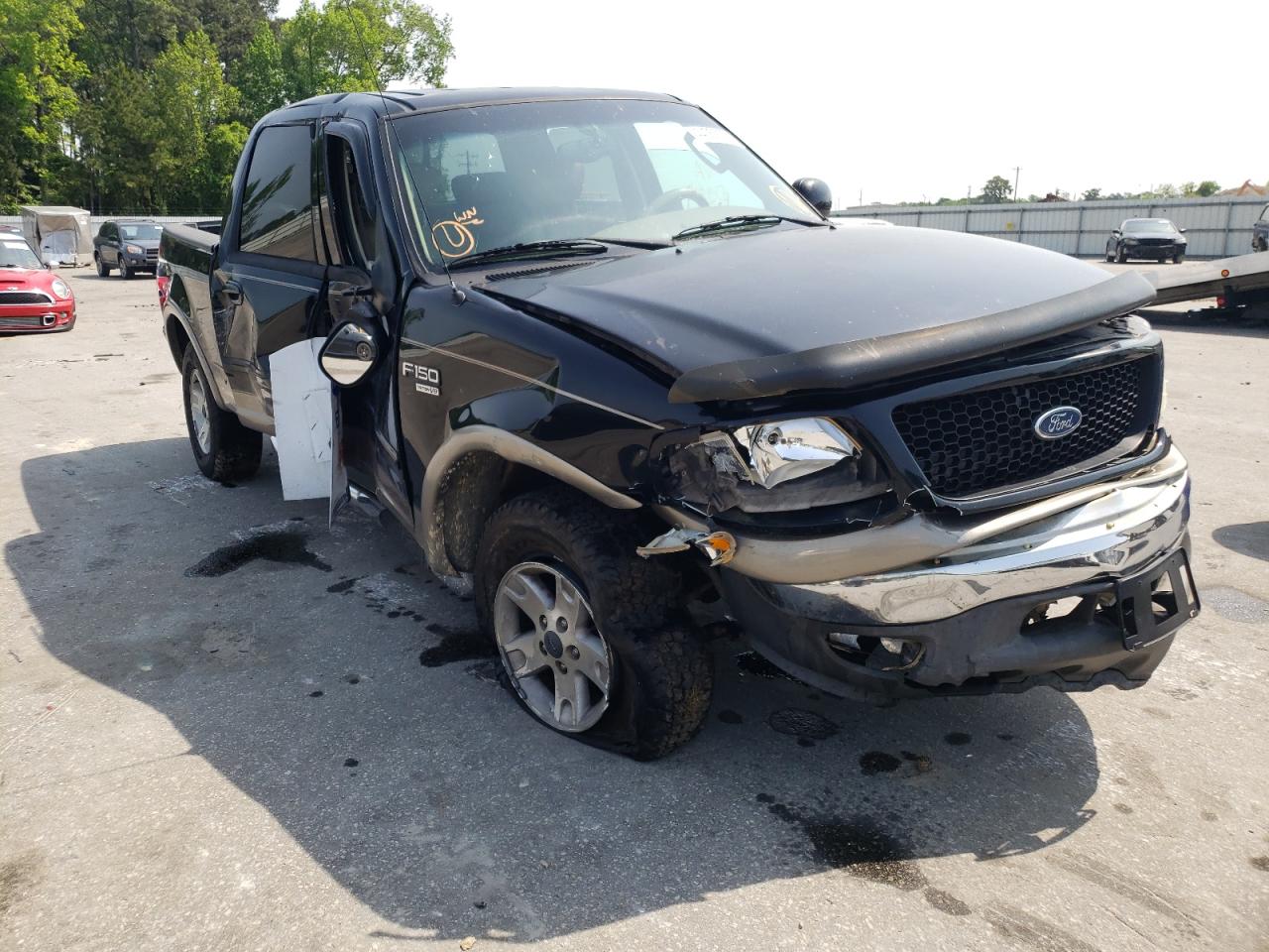 FORD F150 SUPER 2003 with VIN 1FTRW08L53KC60102 - Photo from auction