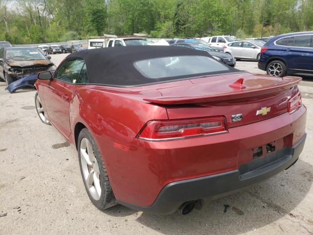 Photo 3 from auction – 2014 CHEVROLET CAMARO 2SS with VIN 2G1FK3DJ9E9291581